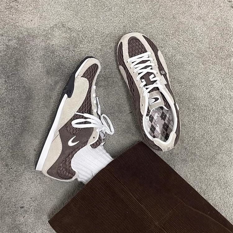 Ma Speedism 2025 Super Fire German Training Shoes Women's Retro Fishnet Shoes Forrest Gump Shoes Platform Casual Sneakers Summer