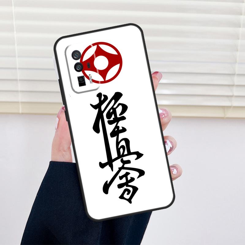 Oyama Kyokushin Karate Case For Xiaomi POCO F5 X5 X3 Pro M6 M5 M5s F3 F4 X4 GT 12X 12T 11T Pro 12 13 Lite Coque
