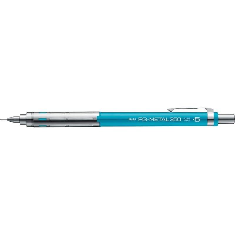 

Pentel Mechanical pencil for drafting PG-METAL350 0.5mm bright blue PG315-S