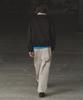 INSILENCE Garment Dyed Double-Pleat Wide Pants Beige