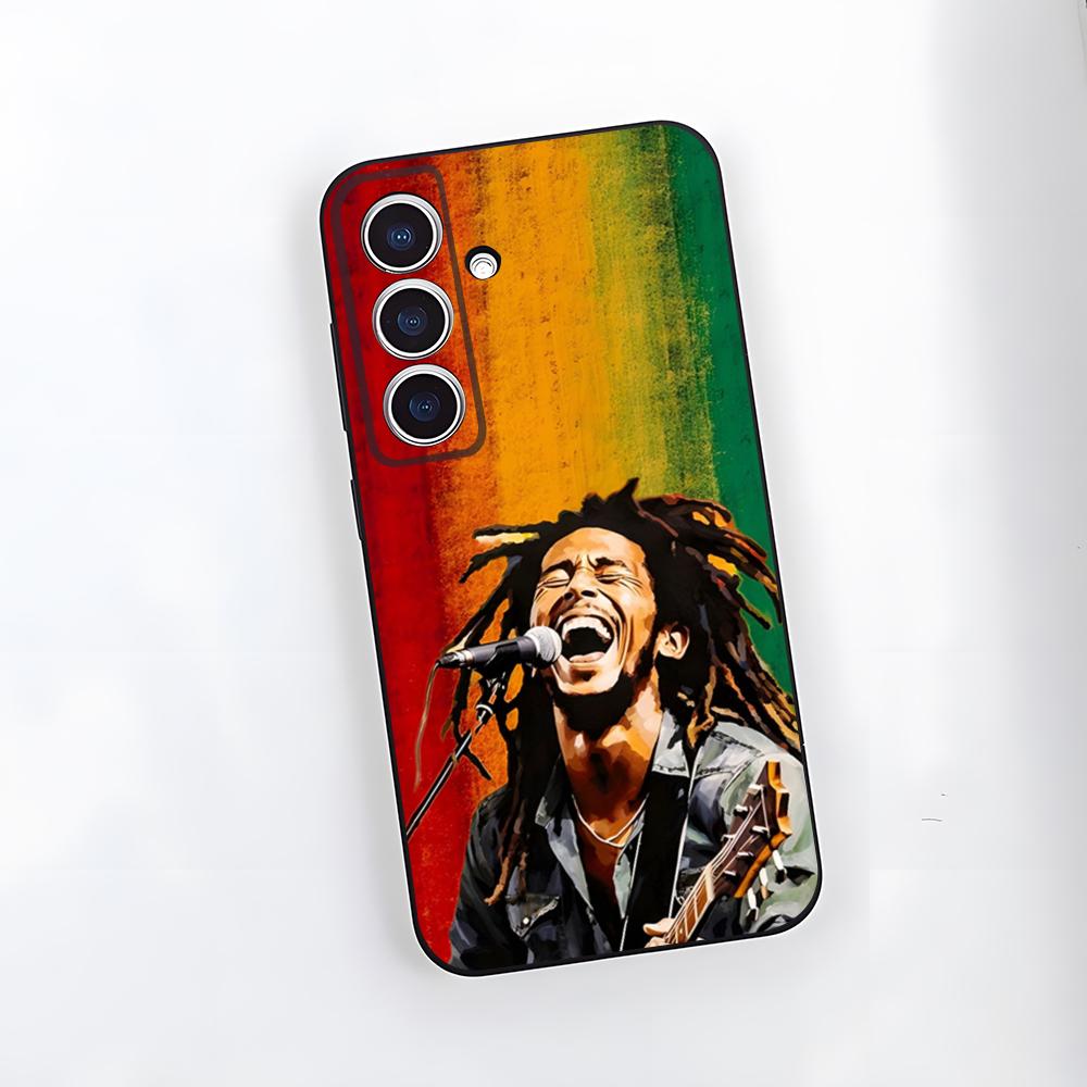 Bob Marley Rasta Lion Phone Case For Samsung S26 S25 Plus S20 S20 Plus S22 Ultra S23 FE S21 Plus S21 Ultra Soft Cover