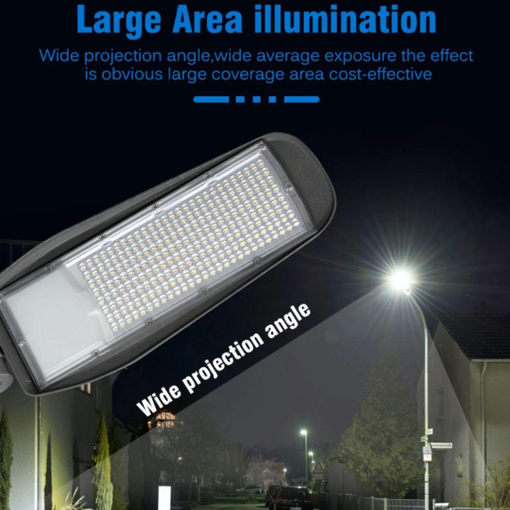 IP67 Waterproof LED Outdoor Street Light High Brightness Adjustable Lamp Arm LED Street Light Double Arm Lamp Heads