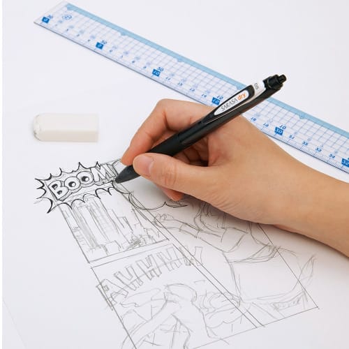 Zebra gel ballpoint pen refill Sarasa Dry JLV-0.5 lead blue 10 pieces B-RJLV5-BL