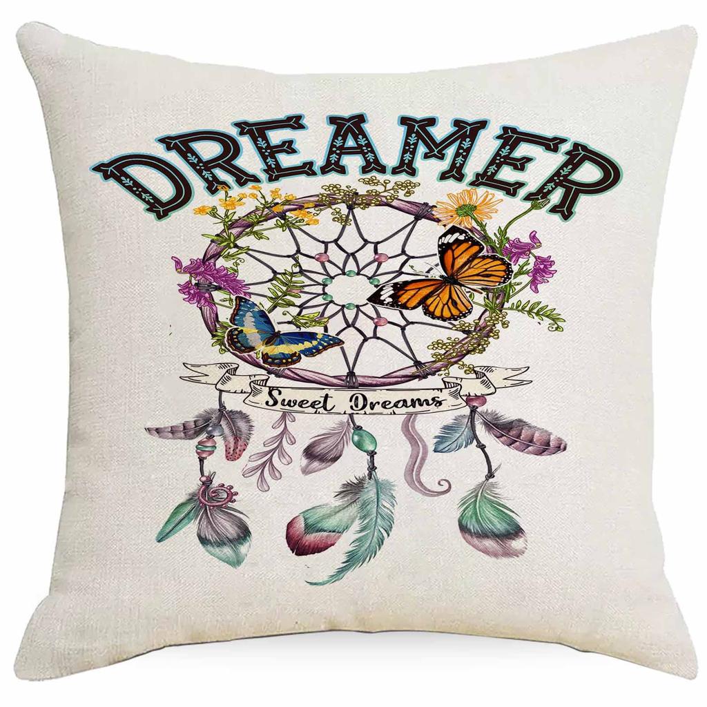 Cloth Dreamcatcher Series Cushion Cover Home Sofa Decoration Pillow Cover