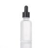 Frosted Glass Dropper Bottle 10ml - Empty Essential Oil & Cosmetic Dispenser