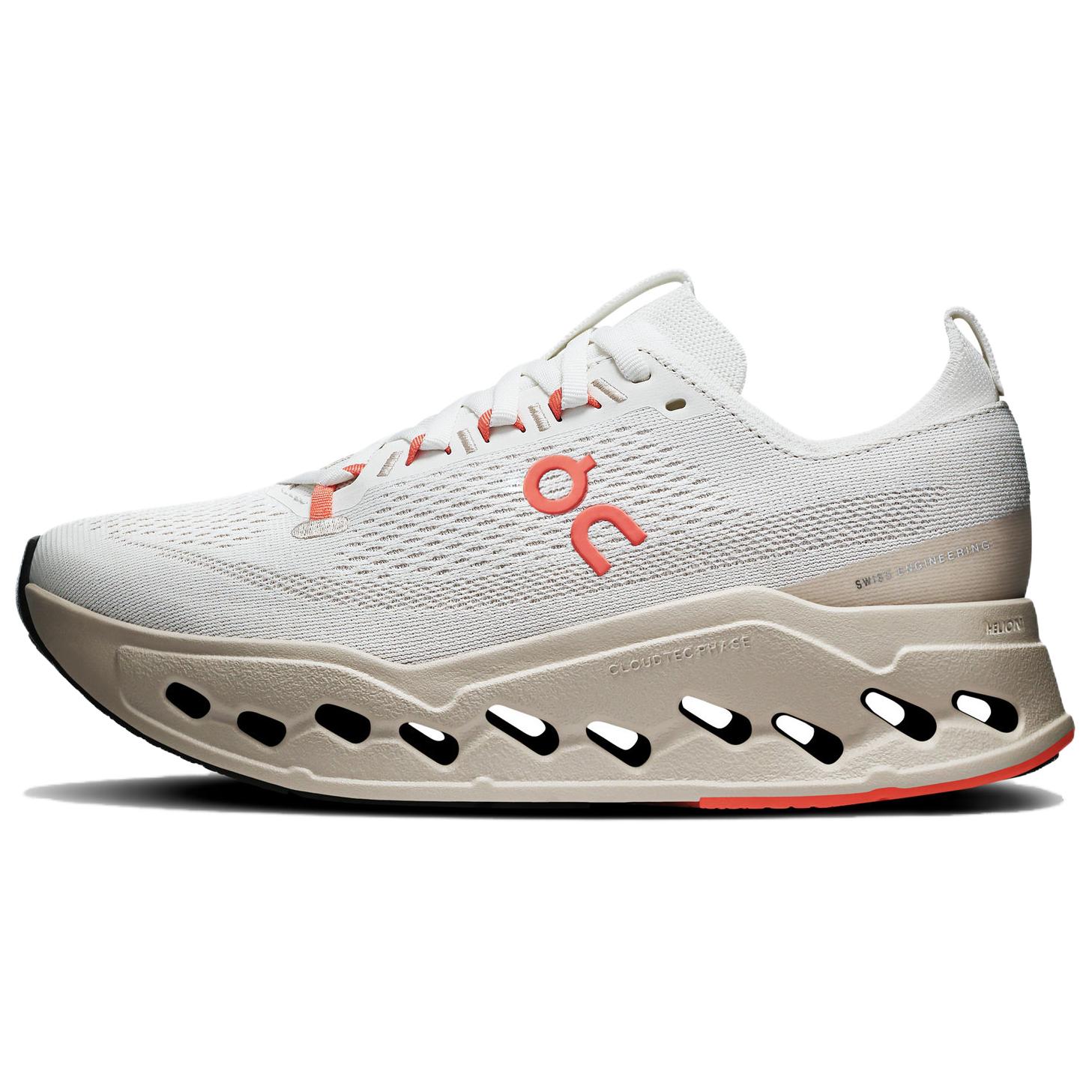 

On Cloudsurfer Max Широкие Удобные Дышащие Амортизирующие Кроссовки для Бега Женские кроссовки Серые 3WF30573297 36