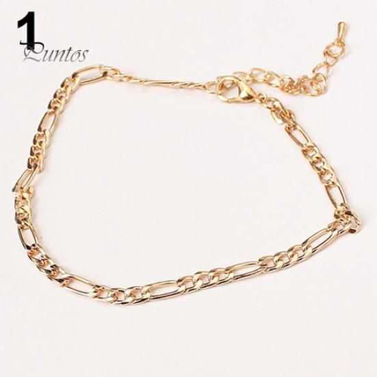 1Pc Womens Fashion Simple Link Chain Ankle Bracelet Anklet Beach Foot Jewelry