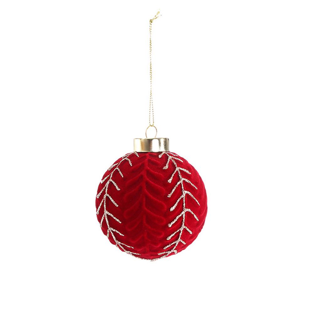 12pcs Christmas Tree Ornaments 3.15 Inches Velvet Balls Wedding Christmas Holiday New Year DIY Decorations Xmas Baubles