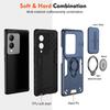 Slide Camera Lens Protector Armor Case For VIVO Y16 Y17 Y17S Y19S Y22 Y22S Military Grade Bumpers Magnet Ring Cover For VIVO Y22