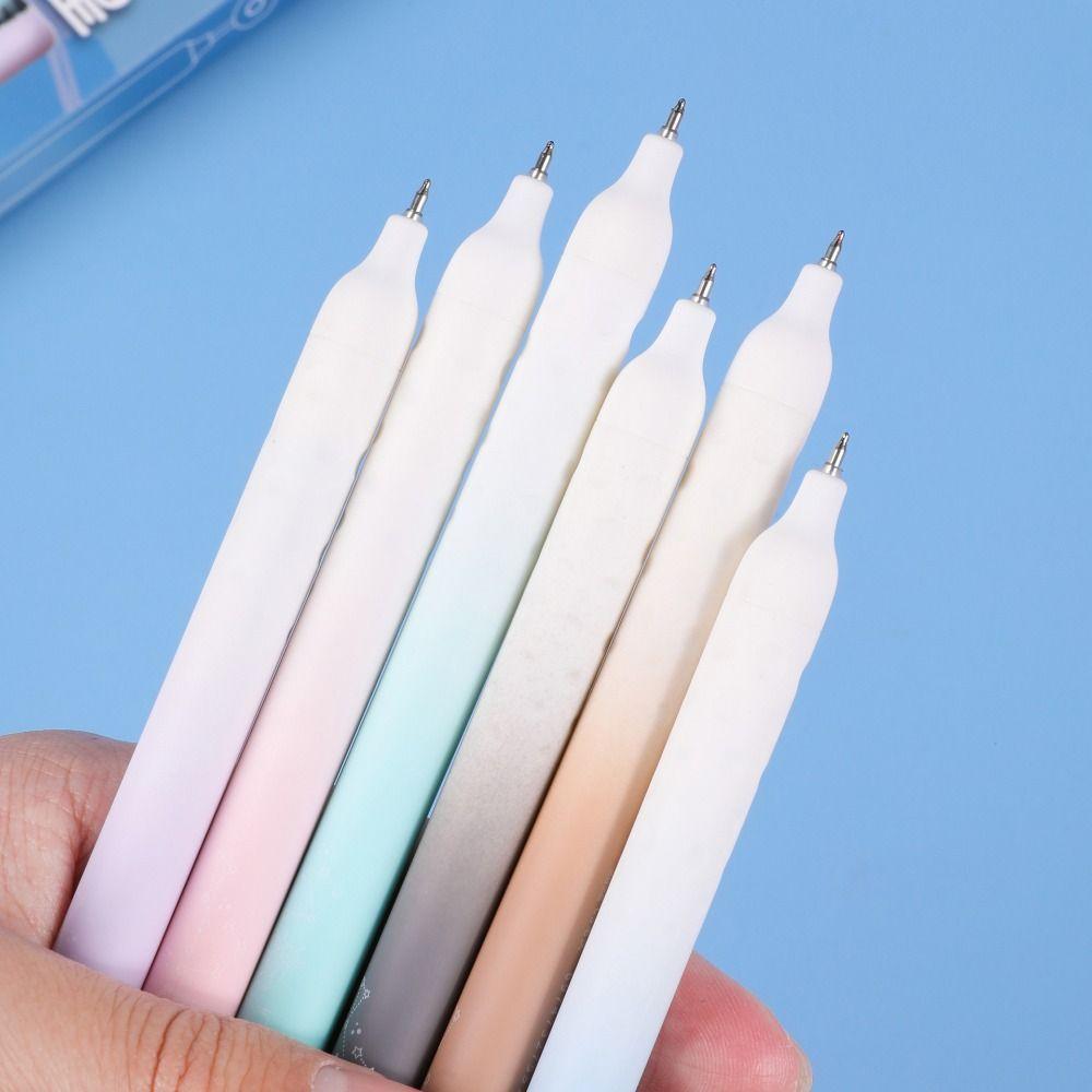 Black Ink Planet Neutral Pen Stationery Signature Pens Black Water Pen  Writing Supplies
