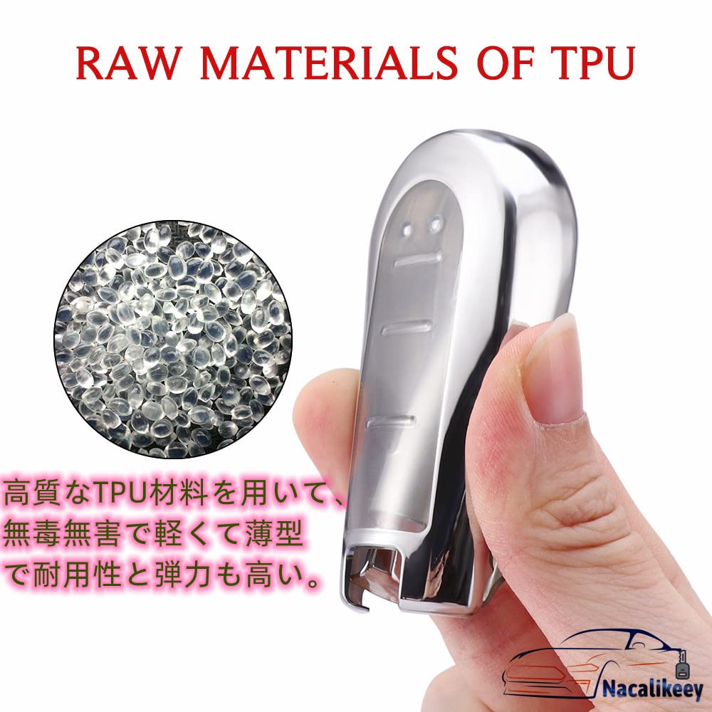 [Nacalikeey] N-Box Pedal Cover, Honda Pedal Cover, TPU Crystal Chain Key Case, NBOX Brake