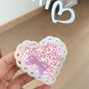 Korean Style Heart Shark Clip Elegant Bow Hair Claw Hair Accessories Acetic Acid Hair Claw  Party