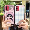 Graffiti Phone Pouch Phone Case For ZTE Blade V40 Vita/A72 Soft case Full wrap Back Cover Cute Animals Anti-knock TPU