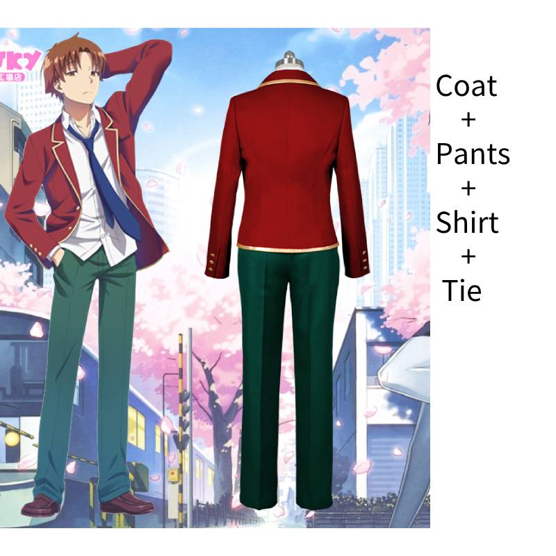 

Classroom Anime Of The Elite Horikita Suzune Cosplay Costumes Fans Fashion Men,XL