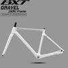 BXT-135 Rám gravel kola Karbonový 700C/27,5" Kotoučová brzda Karbonová sada rámu gravel kola