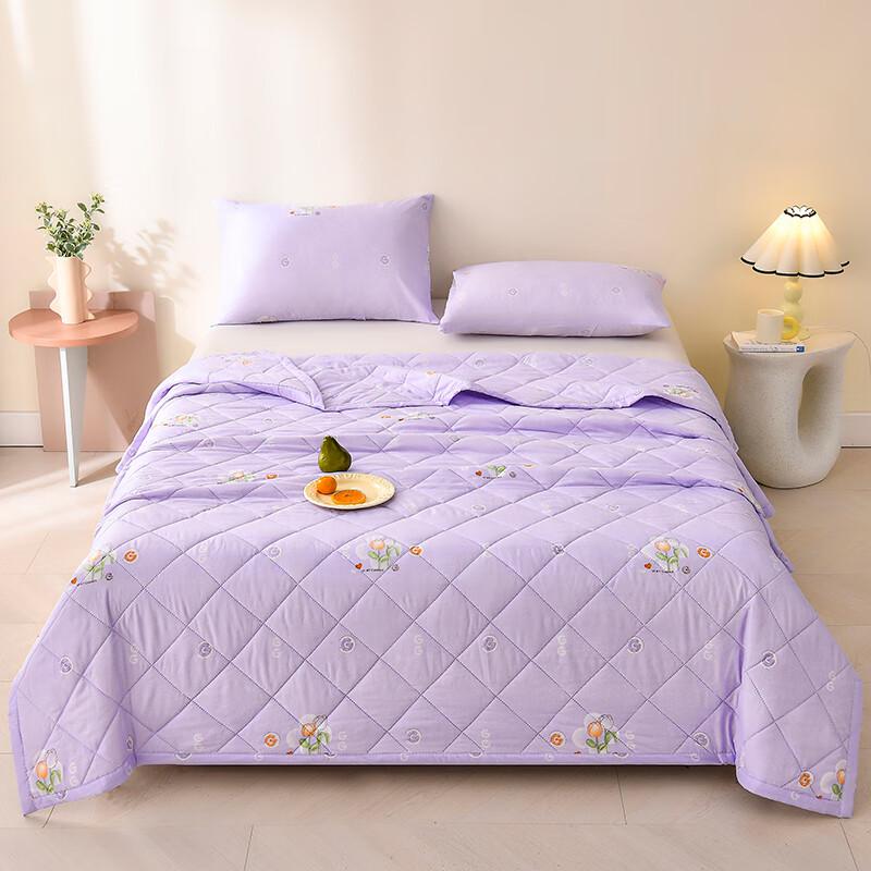 Southern Life Skin-Friendly Antibacterial Summer Quilt - Tulip