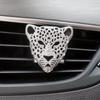 Car Air Freshener In Auto Interior Decor Aroma Car Diffuser Vent Clip Diamond Leopard Solid Perfume Bling Car Accessories Auto