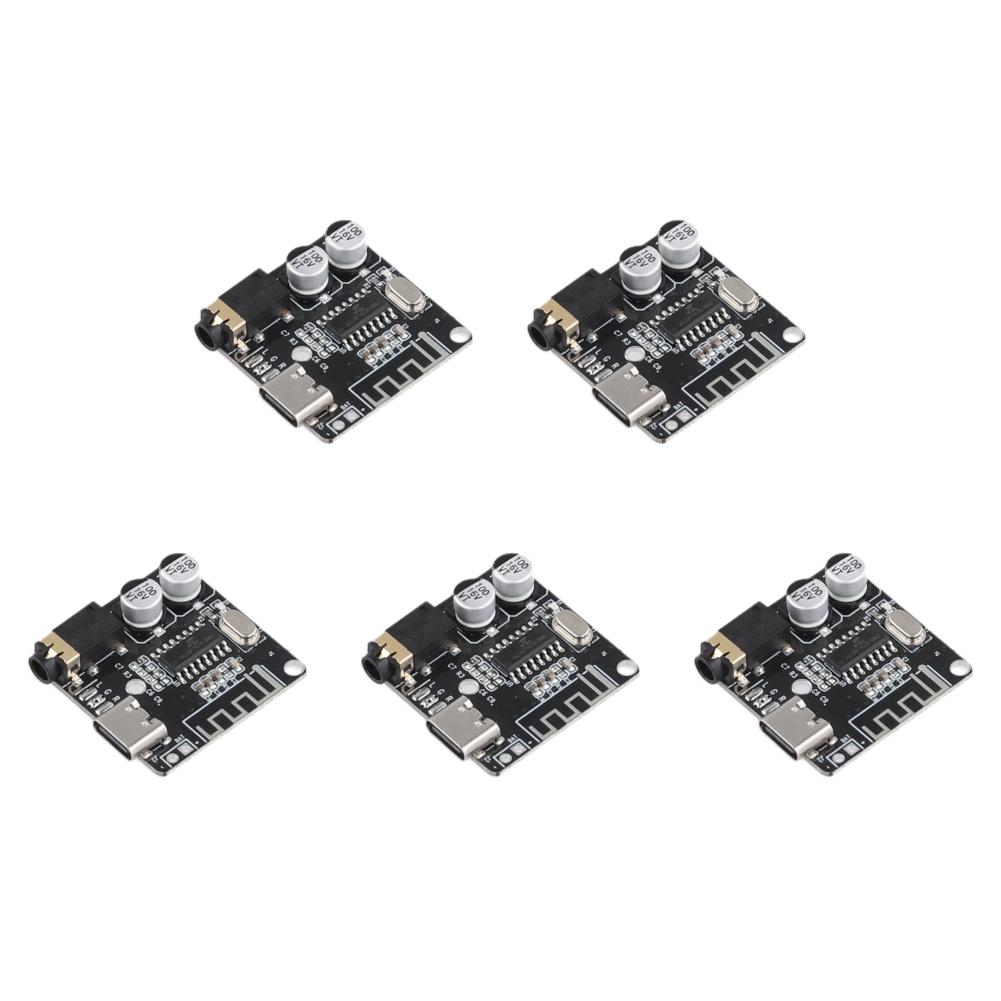 5-20Pcs Audio Receiver Board MP3 Bluetooth 5.0 Decoding Board Type-C Lossless Decoder Board 3.7-5V DIY MP3 Decoding Player Board