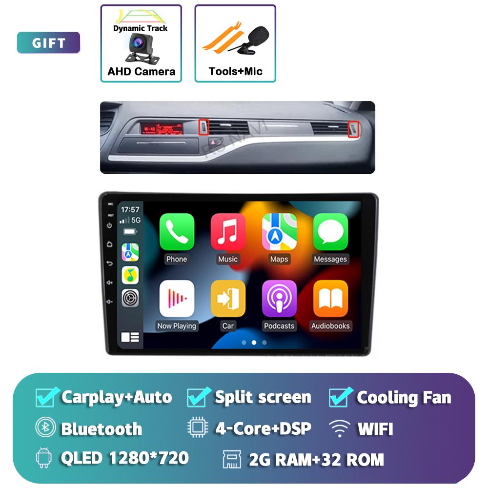 ABX2   Android 15 Carplay Car Radio Multimedia For Citroen C5 2008 2009 2010 -2017 navigation video DVD Autoradio Stereo 2din Head Unit