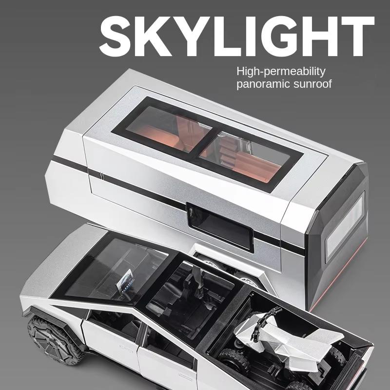 Neue 1/32 Cyber Toy Truck Pickup Legierung Automodell Druckguss Geländewagen LKW Automodell Sound Licht Kinderspielzeug Geschenk