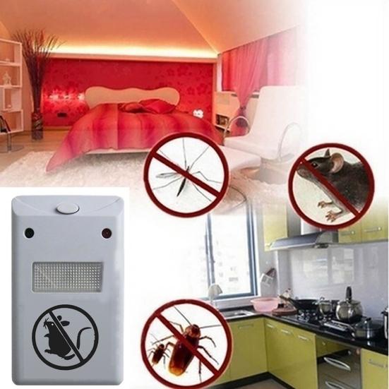 Electric Ultrasonic Home Warehouse Mouse Rat Mosquito Repellent Pest Controller