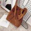 1 Pcs Large Capacity Women's Bag Twill Canvas Commuter One Shoulder Handheld Casual Small Design Simple Lazy Shopping Bags