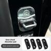4Pcs Car Door Lock Damper Buffer High-Elasticity Silicone Door Latch For BMW G26 F11 i4 F30 F10 E90 F20 E46 E60 E39 E36 keychain GB1