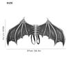 Halloween Wing Folding Party Costume Prop Cosplay Accessory for Children Kid Gift