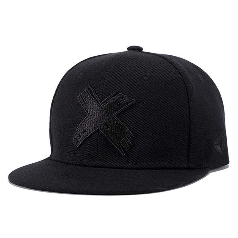 1Piece Unisex Alphabet Lettering X Embroidered Stitching Baseball Cap Outdoor Adjustable Sunscreen Leisure Hat Spring Autumn Travel Tourism Vacation
