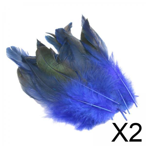 

Bulk Blue Feathers for Crafts Soft Chicken Feather Headpiece for Dress Decoration and Home Table Centerpiece синий