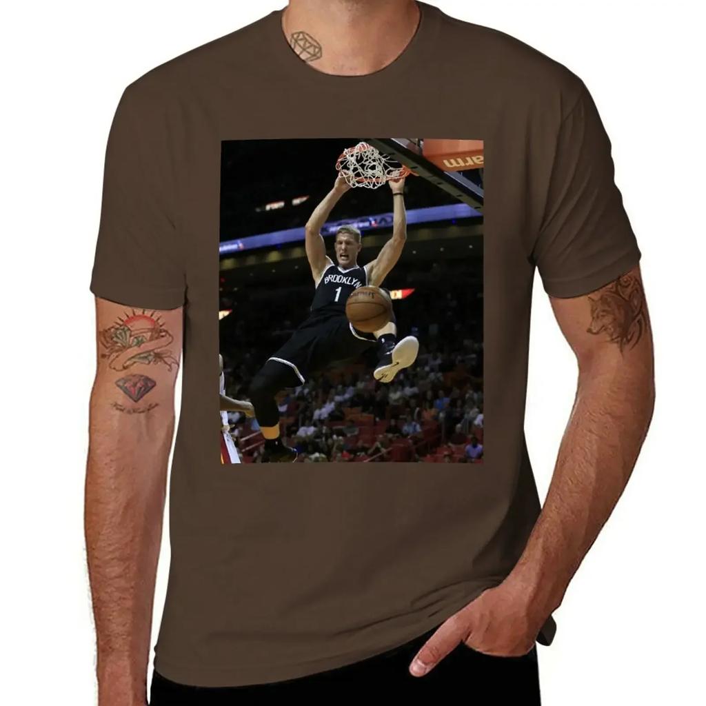 Mason Plumlee T-Shirt schwarze Übergrößen Oberteile süße Kleidung Herren T-Shirt