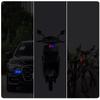 Anti-Theft Alarm LED Light For Car Motorcycles Solar Power In-Night Caution Lamp LED Flashlight Indicator Strobe Warning Light