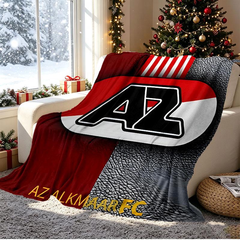 AZ Alkmaar Pattern Blanket for Home Decoration, Bed, Sofa, Car Travel, Camping, Suitable for All Seasons, Birthday Christmas Gift