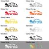 Van Hood Stickers Camper Car Bonnet Cover Graphics Living The Dream Decoration Vinyl Decals Auto Tuning Accessories