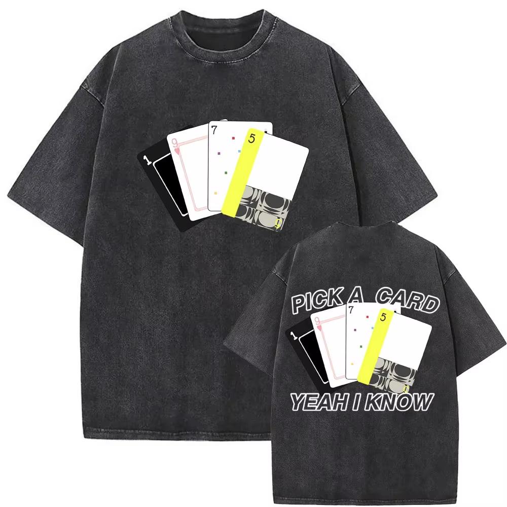 benber vintage Washed Vintage The Double Sided Print Tshirt I Hate Matty Healy Graphic Tshirt Men Women Gothic Rock Streetwear S