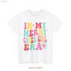 In My Merry Cheer Girl Era T Shirt Fun Pastel Gift Cute Motivational Vintage Breathable Designer Clothes Casual Unisex