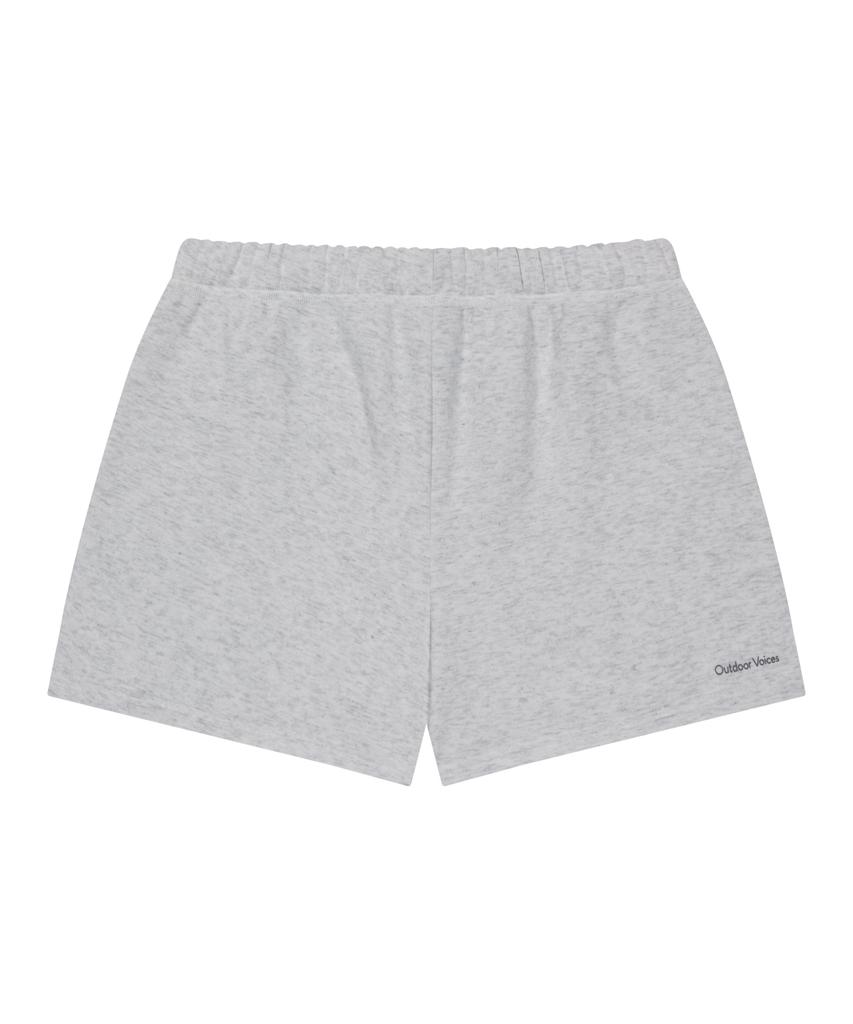 Ausdoeoboiseu (W)Ov Logo Sweatshorts (Light Heather Gray)
