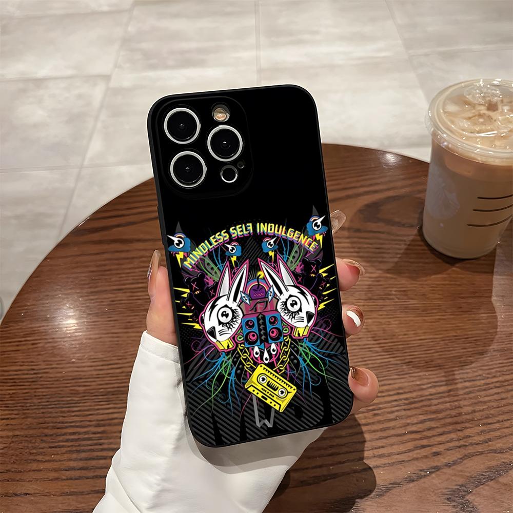 

Bands M-Mindless Self Indulgence Phone Case For 15 Pro Max Iphone 14 Pro Max 12 16 13 Pro 11 Xr X Xs 8 7 Plus Back Cover iPhone13