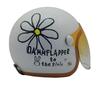 SunUp FLOWER Motorcycle Pearl Ladies Free SL-001 Jet-Style Helmet, White, Size (57-58cm) (Pearl White)