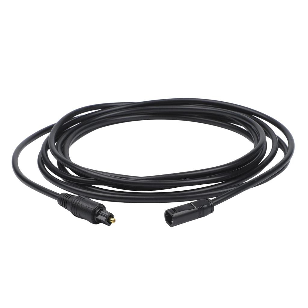 Fiber Optic Extension Cable Male to Female for Soundbars TVs For PS4 Flexible Lightweight Design Multiple Length Options