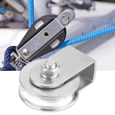 Flaschenzugrad Robuster professioneller Flaschenzugblock, Traglast 0,3 Tonnen, einzelner Flaschenzugblock, Hochleistungs-Drehflaschenzug, Rollenhebe