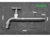 304 Stainless Steel Anti-Freeze Cold Resistant Outdoor Faucet with 4/6-Point Nozzle for Washing Machine