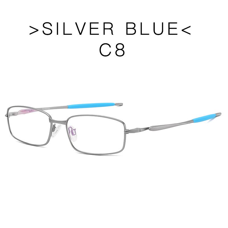 Men's Ultralight Full Frame Anti-Blue Light Fashion Glasses, Prescription Ready