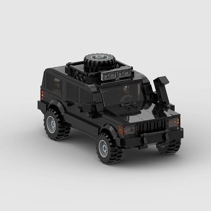 MOC Mașină Off Road Super Curse SUV Model Vehicul Blocuri de Construcție Viteză Raliu Sport Cărămidă de Curse Cadou de Crăciun Jucărie Tehnică de Oraș