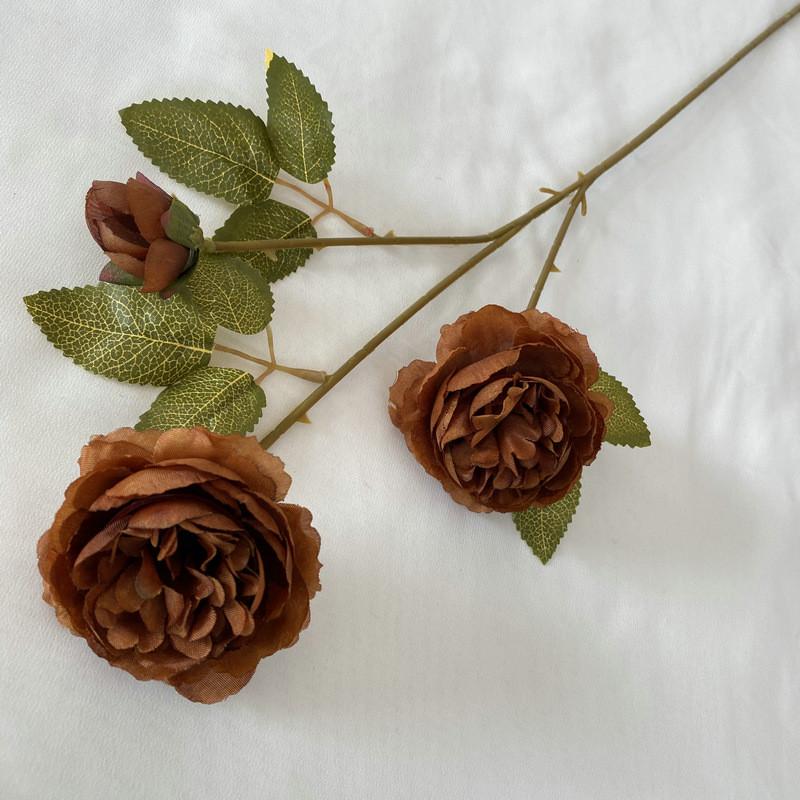 Rhododendron Artificial Flower Wedding Hotel Restaurant Decoration Desktop