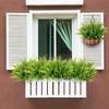 Artificial Plants Plastic Persian Fern Leaves For Home Wedding Party Balcony Decor Flower Arrangement Accessories Bride Bouquets