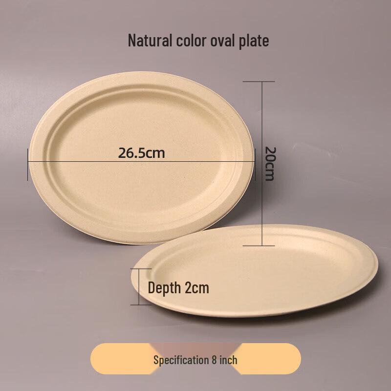 Biodegradable Disposable Plates & Dishes