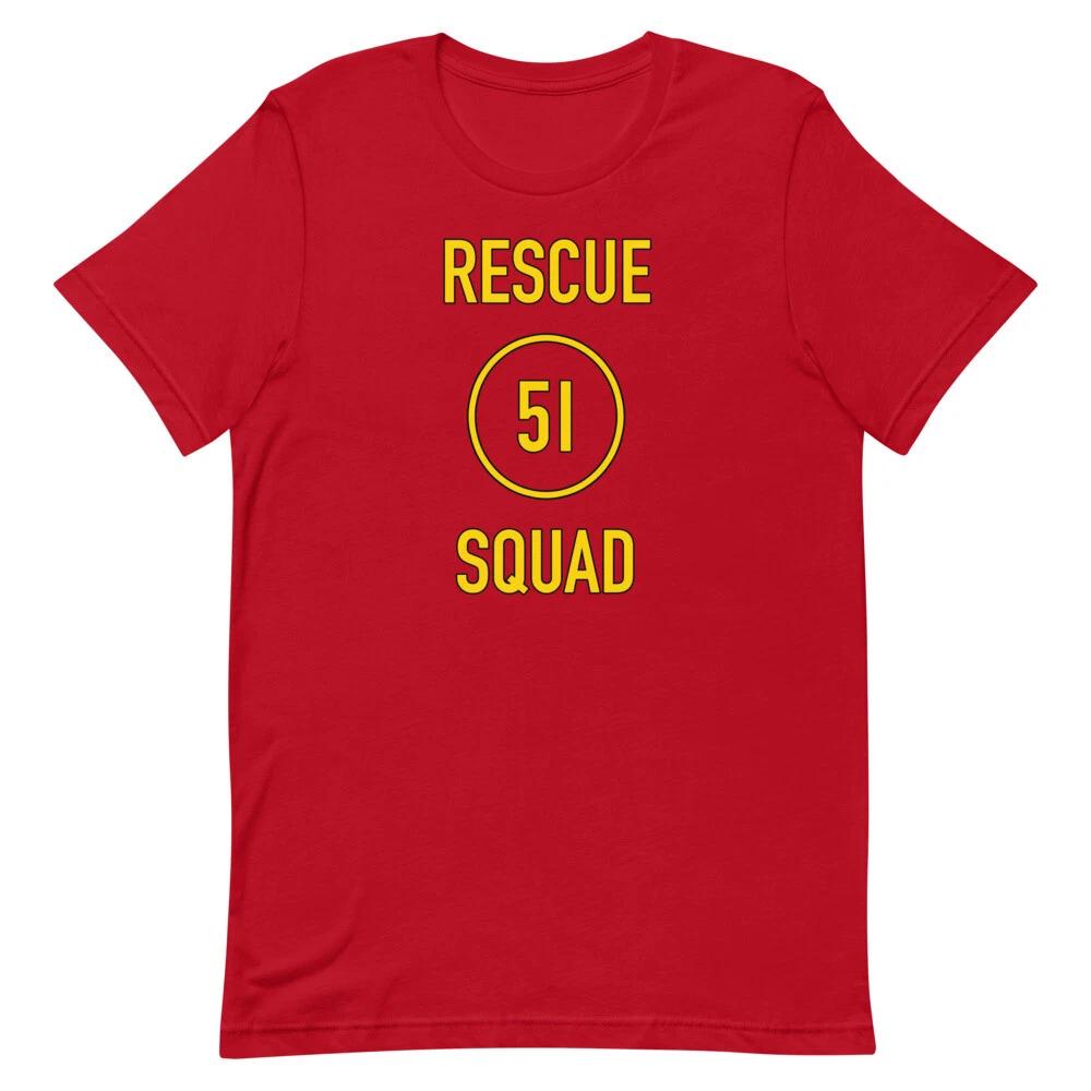 EMERGENCY! 70s TV SHOW Rescue Squad 51 Graphic Tee Shirt Unisex t-shirt