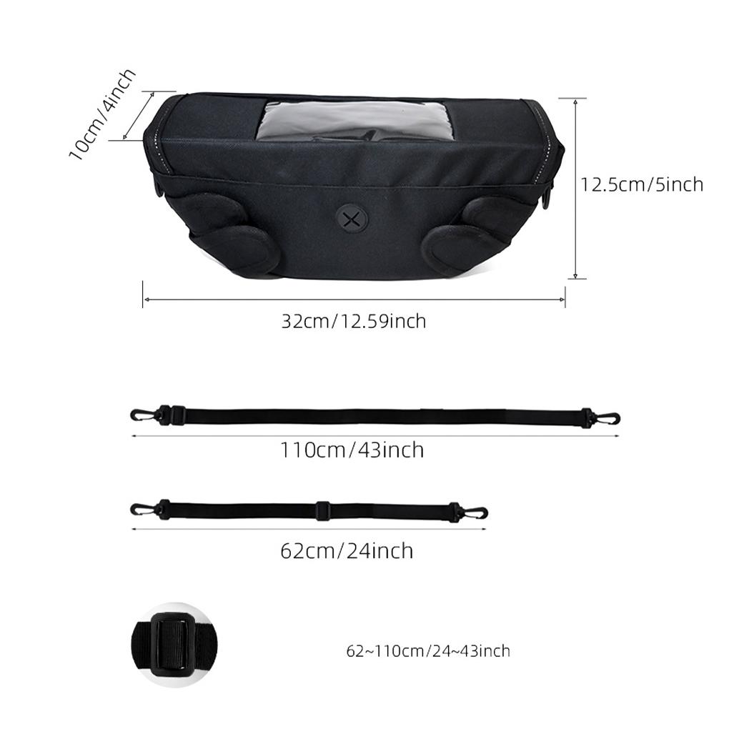 Voděodolná cestovní taška na řídítka pro motocykl R1200GS, vodotěsná řídítka