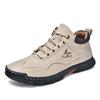 Stivali in Pelle Cuciti a Mano Scarpe in Pelle Scamosciata Stivaletti da Uomo Per Uomo Scarpe Casual Taglia Grande Scarpe da Lavoro